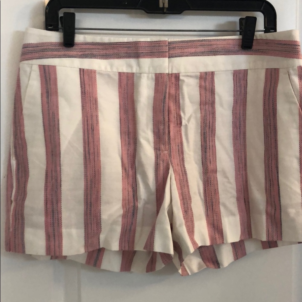 NWOT LOFT stripped shorts